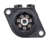 Socket ABS/ EBS 7-pin, 24V