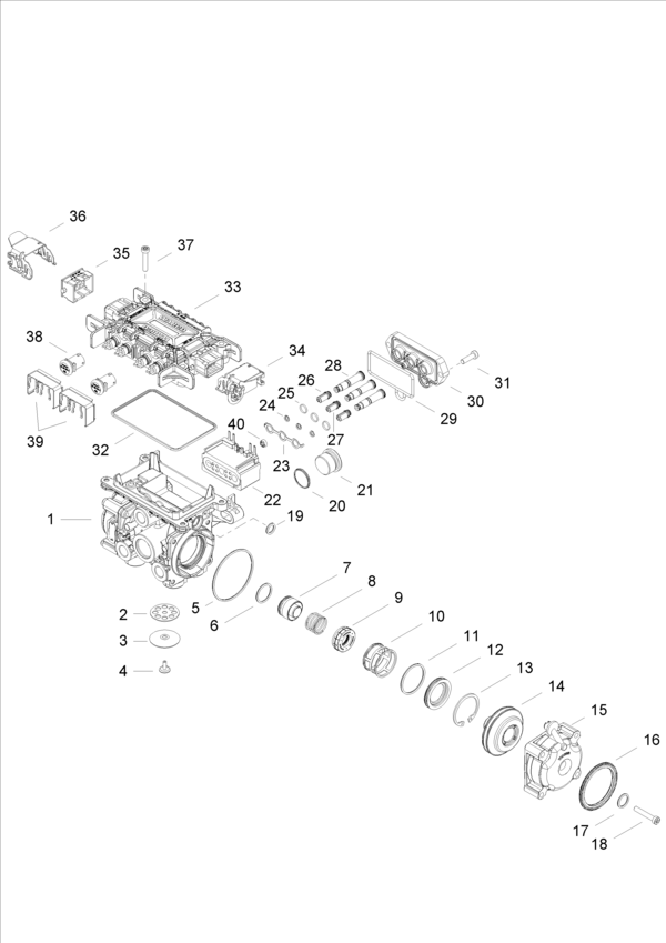 STEKKER + 30CM DRAAD VAN ABS UNIT 1607950680 BW