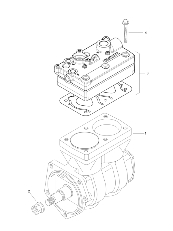 Compressor (Twin Cylinder) WABCO Catalog