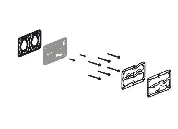 Kit de montage, compresseur ELRING 570.870