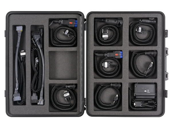 Diagnostic cable cases for truck