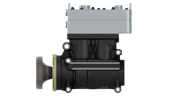 Special Twin-Cylinder compressor, 2-stage, flange mounted