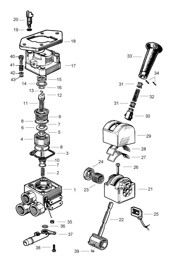 Robinet RM2 Lateral