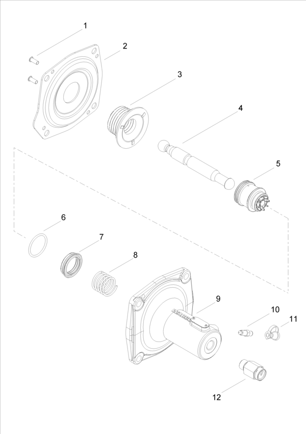 Slave cylinder WABCO Catalog