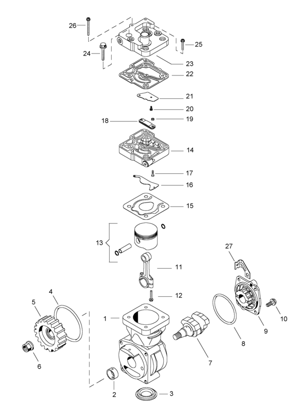 (Single Cylinder)" WABCO Catalog