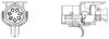 Connector - 4460083712 - WABCO