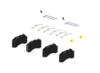Kit: Brake Pad - 6402250062 - WABCO