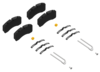 Kit: Brake Pad - 6402259422 - WABCO