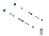 Kit: Bush - 6404219222 - WABCO