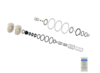 Kit: Ring + Spring - 9617050002 - WABCO