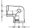 Elbow - 8934010152 - WABCO